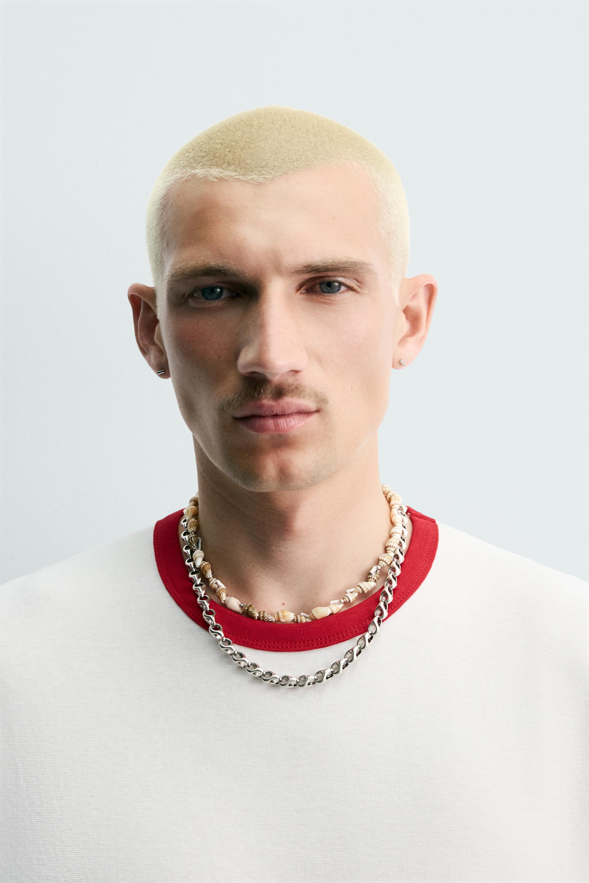 PACK OF 2 CONTRASTING NECKLACES